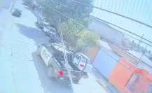 VIDEO: Patrulla de la Policía Municipal de Durango se impacta contra vehículo