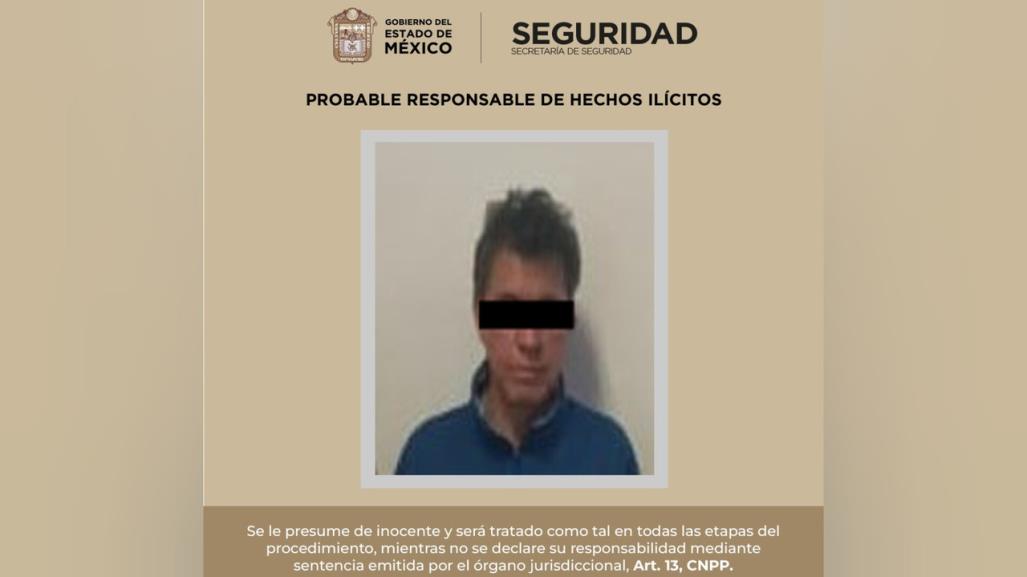 Detenido posible agresor sexual en el Edomex