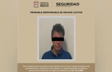 Detenido posible agresor sexual en el Edomex