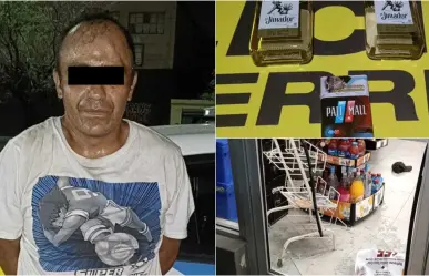 Hombre de origen colombiano asalta Oxxo en Monterrey