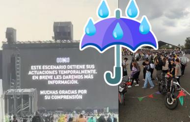 Afterlife de CDMX amenazado por fuertes lluvias, así fue como terminó