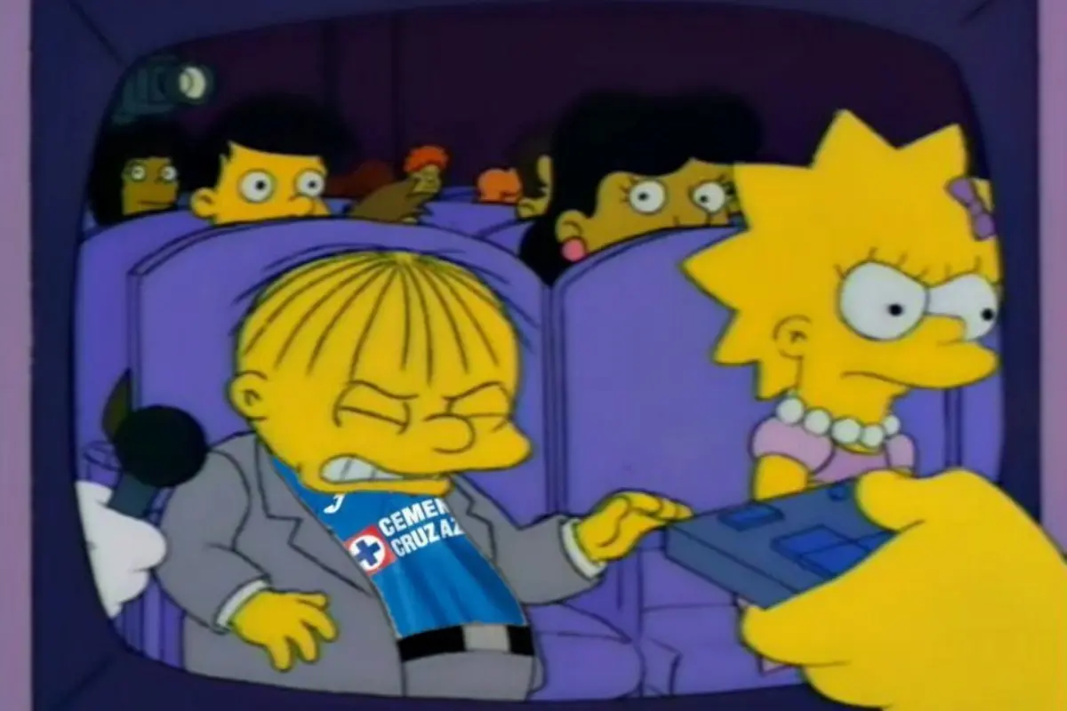 Memes Cruz Azul, Foto: X (Twitter) @SoySimpsonito