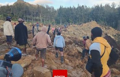 Estiman que avalancha en Papúa Nueva Guinea dejó 670 muertos