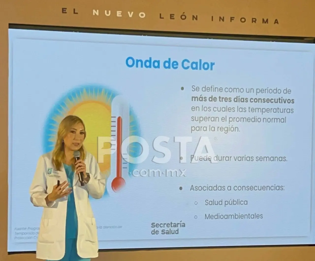 La  Secretaría de Salud confirmó un total de 148 casos relacionados con las altas temperaturas. Foto. Jorge López