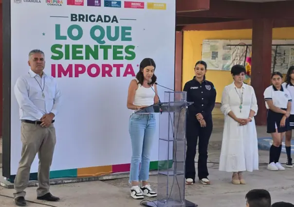 Inspira Coahuila lleva brigada de Salud Mental a Francisco I. Madero