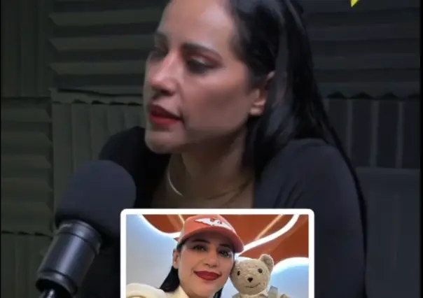 VIDEO Sandra Cuevas y su osito de peluche, se viraliza tras explicar significado