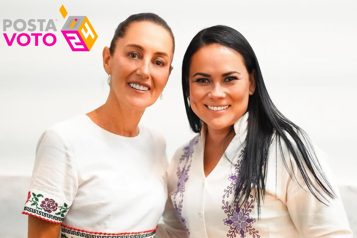 Claudia Sheinbaum y Alejandra Del Moral. Foto: Instagram/(claudia_shein)