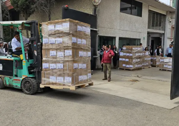 ¡Todo listo! Distribuyen 27 millones de boletas electorales en Edomex