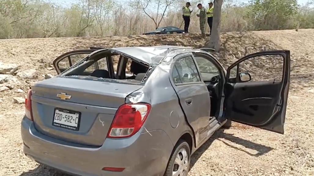 Mal día para un militar: sufre accidente en el  periférico de Mérida