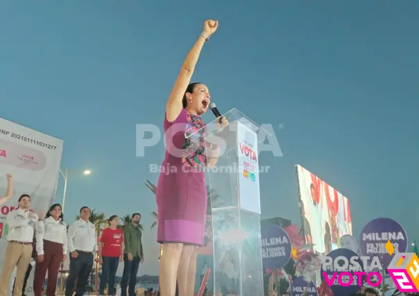 Morena, PT, PVEM y PANAL cierran campaña en La Paz