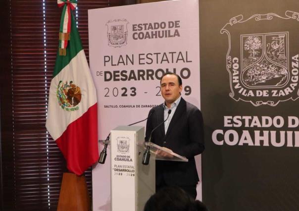 Presenta Manolo Jiménez su Plan Estatal de Desarrollo 2023-2029