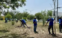Red Ambiental promueve la reforestación en Apodaca y Monterrey
