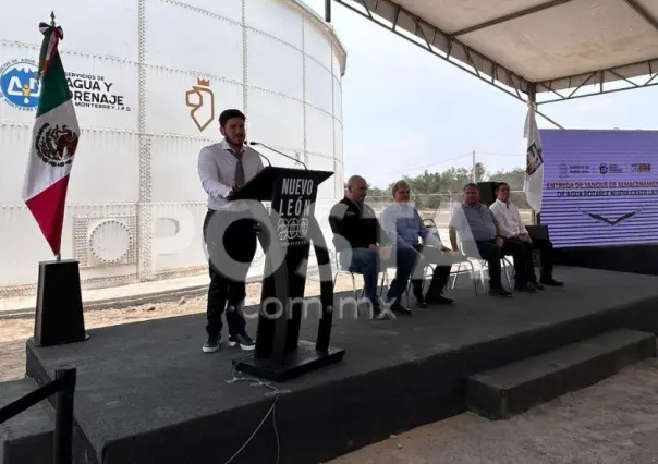 Garantiza Samuel García abasto de agua y pide que la cuiden