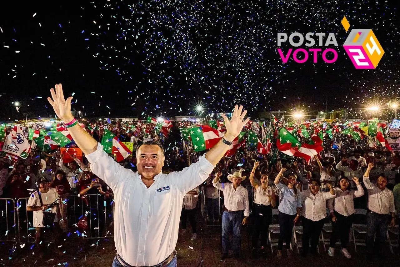 Renán Barrera invita a todos a votar este 2 de junio. Foto: Cortesía