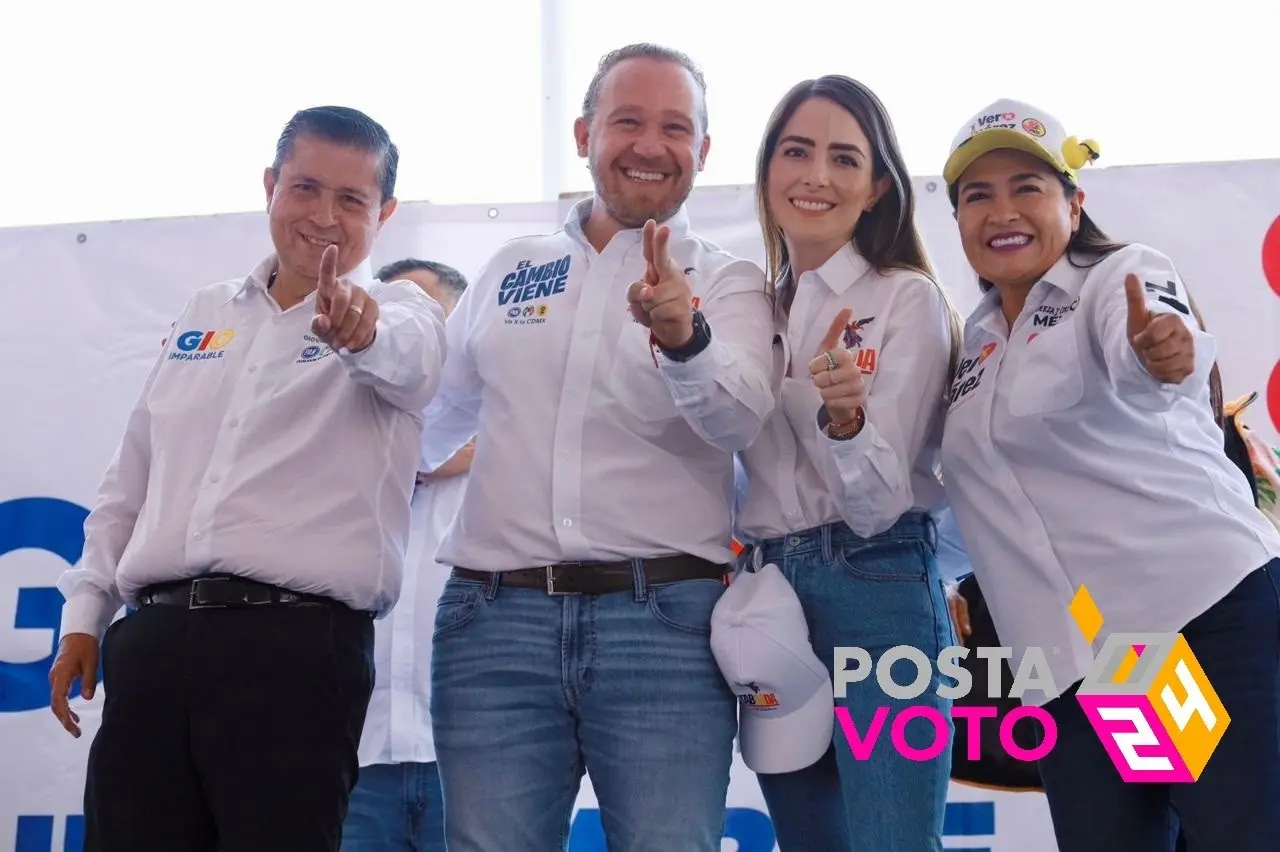 Santiago Taboada, candidato a la Jefatura de gobierno de la Ciudad de México. Fotos y Video: Enrique Pérez Huerta y equipo STC