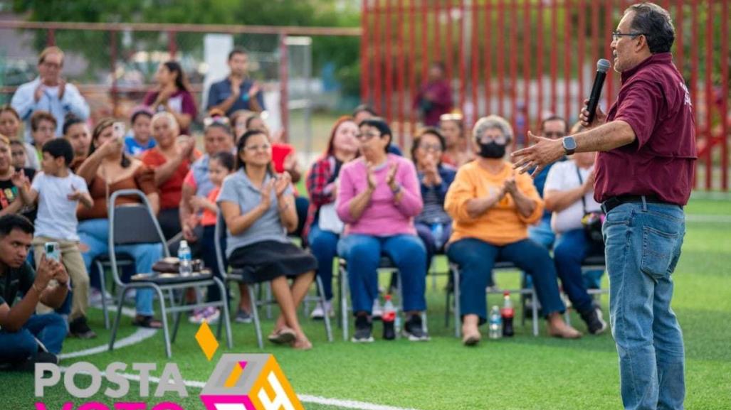 Andrés Mijes promueve bienestar comunitario en Escobedo