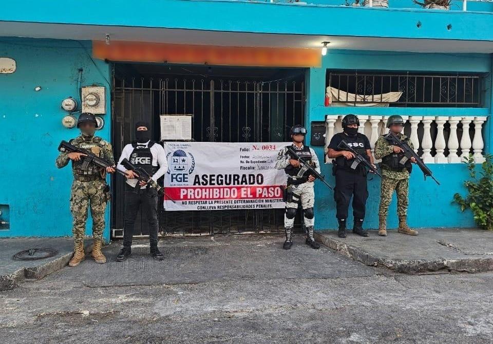 Arrestan a tres hombres durante cateos en Quintana Roo; encuentran droga