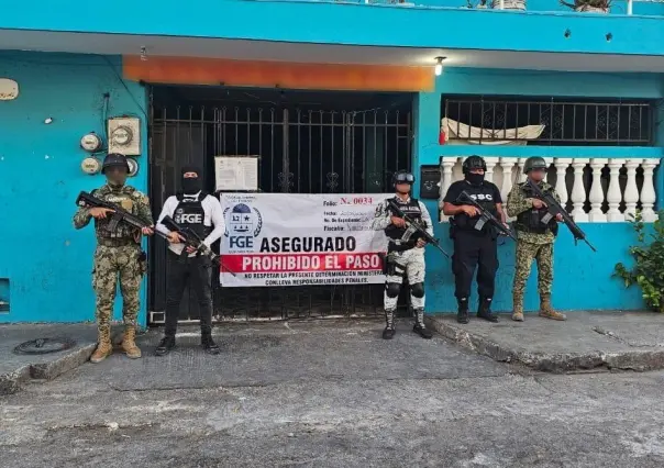 Arrestan a tres hombres durante cateos en Quintana Roo; encuentran droga