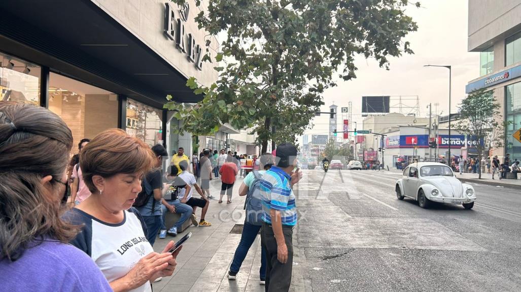 Sol da tregua, se siente ambiente agradable en el centro de Monterrey