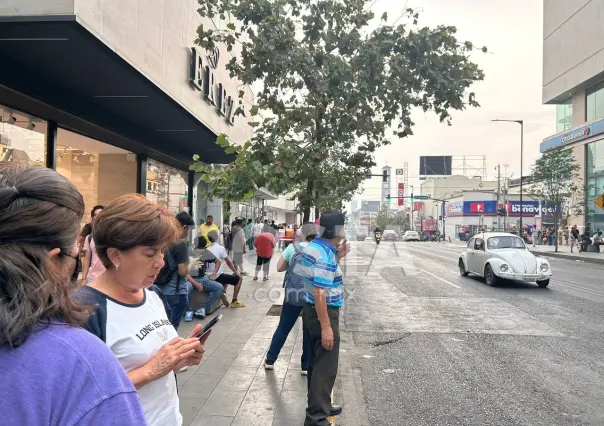 Sol da tregua, se siente ambiente agradable en el centro de Monterrey