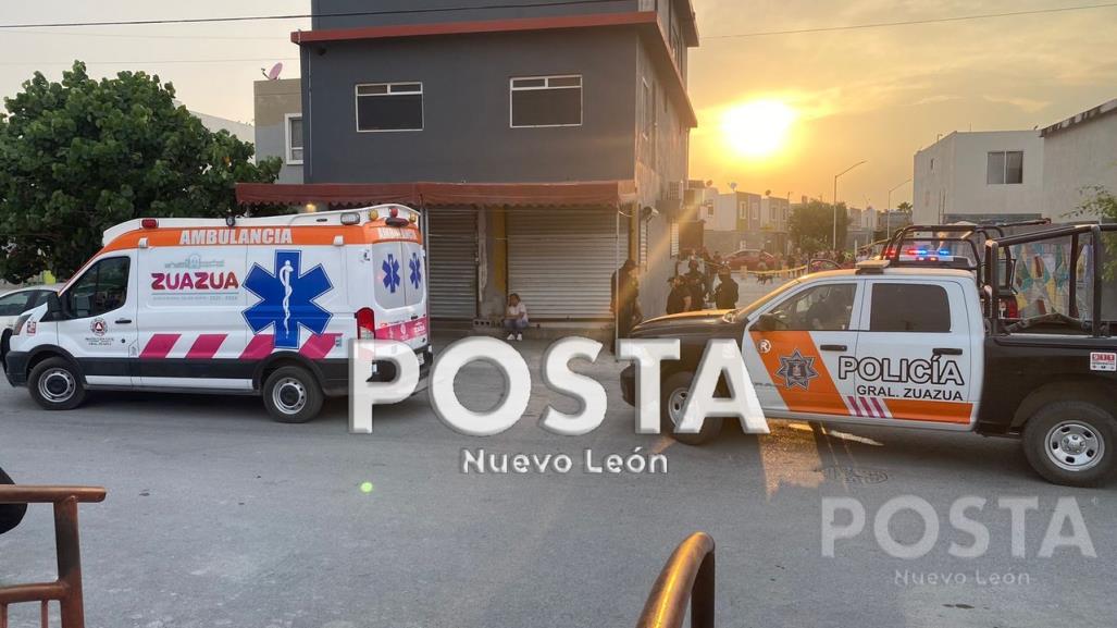 Atacan encapuchados en Zuazua