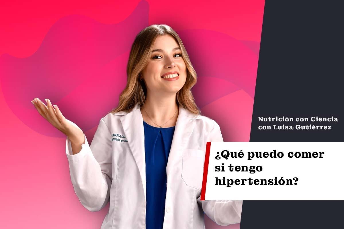 ¿Qué puedo comer si tengo hipertensión?