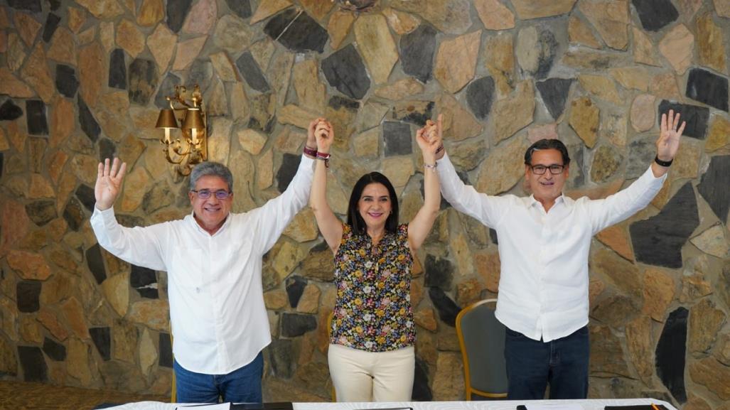 Signan candidatos de la coaliciónel Pacto por el Sur