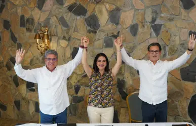 Signan candidatos de la coaliciónel Pacto por el Sur