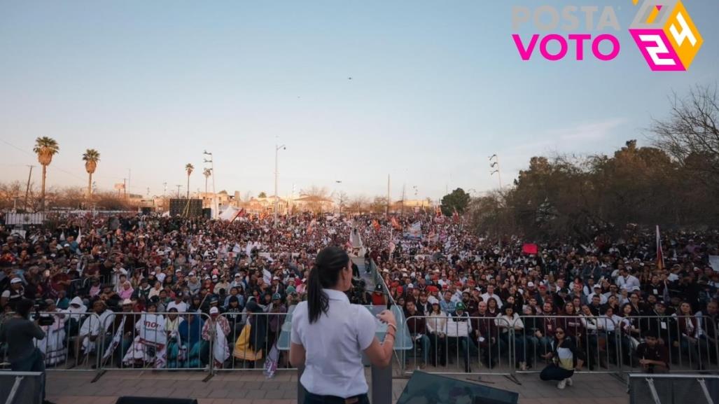 Claudia Sheinbaum se ha reunido con más de dos millones de mexicanos en campaña