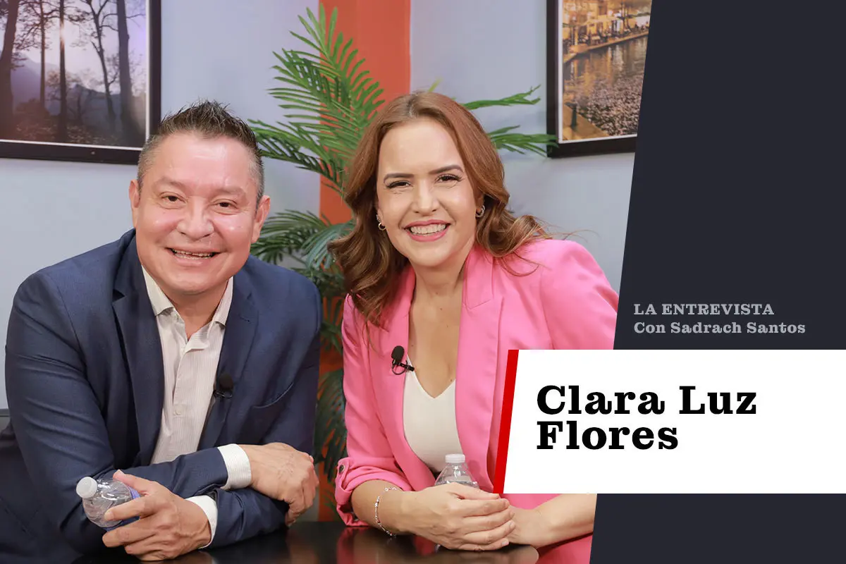 La  candidata de Sigamos Haciendo Historia a diputada del Distrito 3 Federal, Clara Luz Flores Carrales, habló para La Entrevista con Sadrach Santos. Foto: POSTA