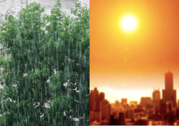 Lluvias fuertes a muy fuertes en México; 19 estados por arriba de los 45 °C