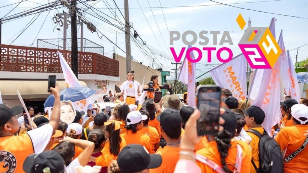 Invita Mariana Rodríguez a vecinos de la colonia Independencia a votar