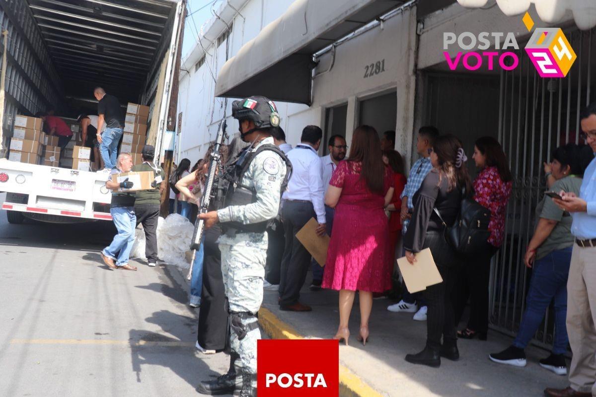 Aseguran que las boletas electorales tienen como medidas de seguridad un anti-copia que impide poder ser fotocopiadas. Foto: Rosalinda Morales