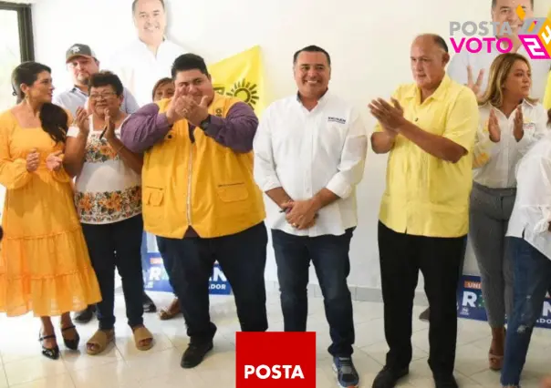 Dirigentes del PRD en Yucatán se unen al proyecto del candidato Renan Barrera