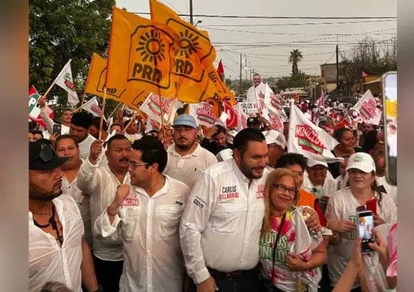 Por lluvia, cancelan cierre de campaña de Gerardo Villarreal en Monclova