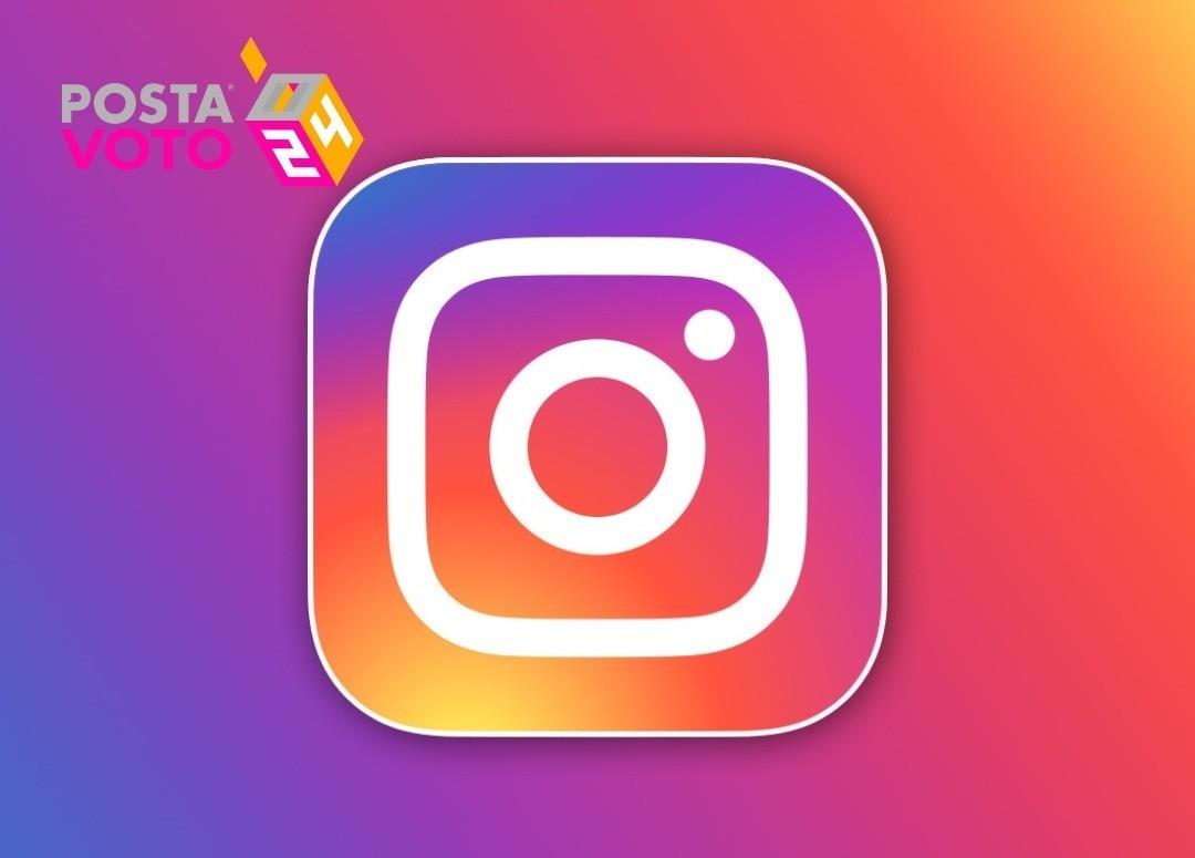 Logo de la aplicación de Instagram, app que lanzó stickers respecto a la jornada electoral. Foto: Xataka Android.