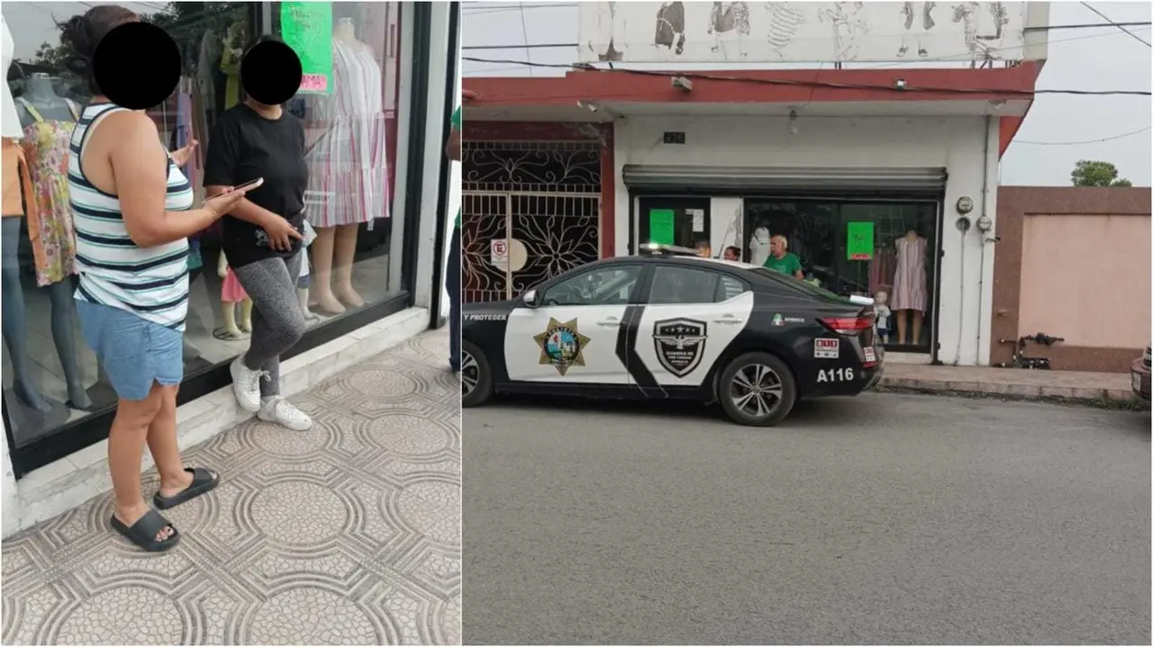 Mujer sufre crisis nerviosa al recibir llamada de secuestro de su hija. Foto. Policía de Apodaca