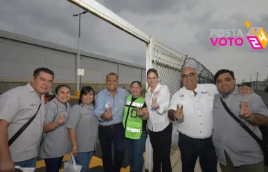 Ale Cárdenas visita a los trabajadores de la maquiladora Aptiv 2