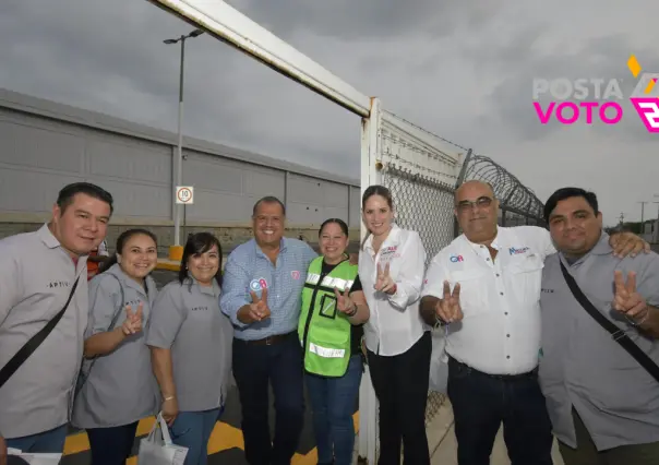 Ale Cárdenas visita a los trabajadores de la maquiladora Aptiv 2