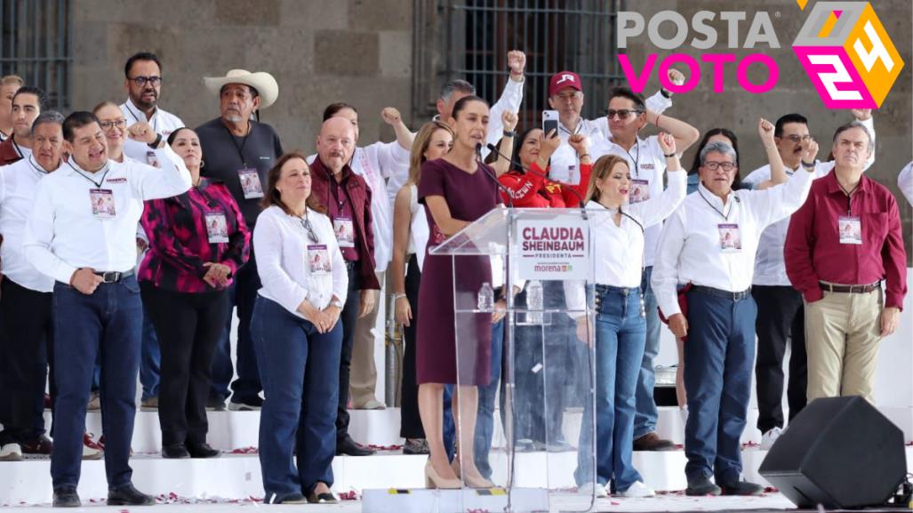 ¿Qué tuvieron que hacer para ir al cierre de campaña de Sheinbaum?