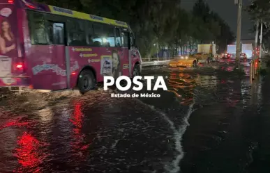 Colapsa la lluvia varios municipios de Edomex (VIDEO)