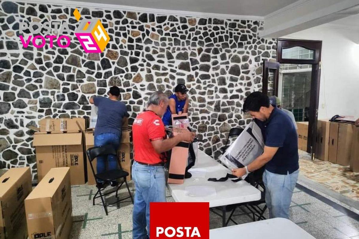 Pide el INE reponer boletas electorales en Veracruz. Foto: INE