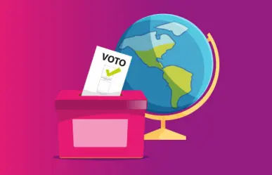 ¡Mexicanos listos para votar en el extranjero!