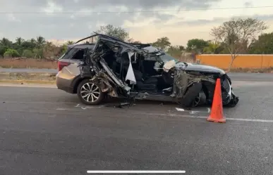 Joaquín Huacho Díaz Mena sufre un accidente automovilístico