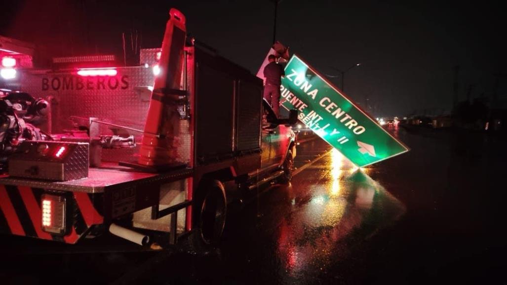 Tormenta deja sin luz y sin agua a Nuevo Laredo