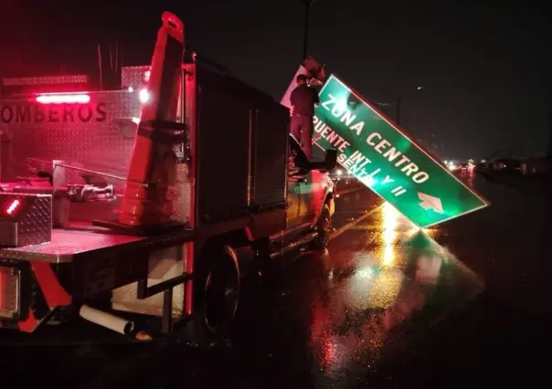 Tormenta deja sin luz y sin agua a Nuevo Laredo