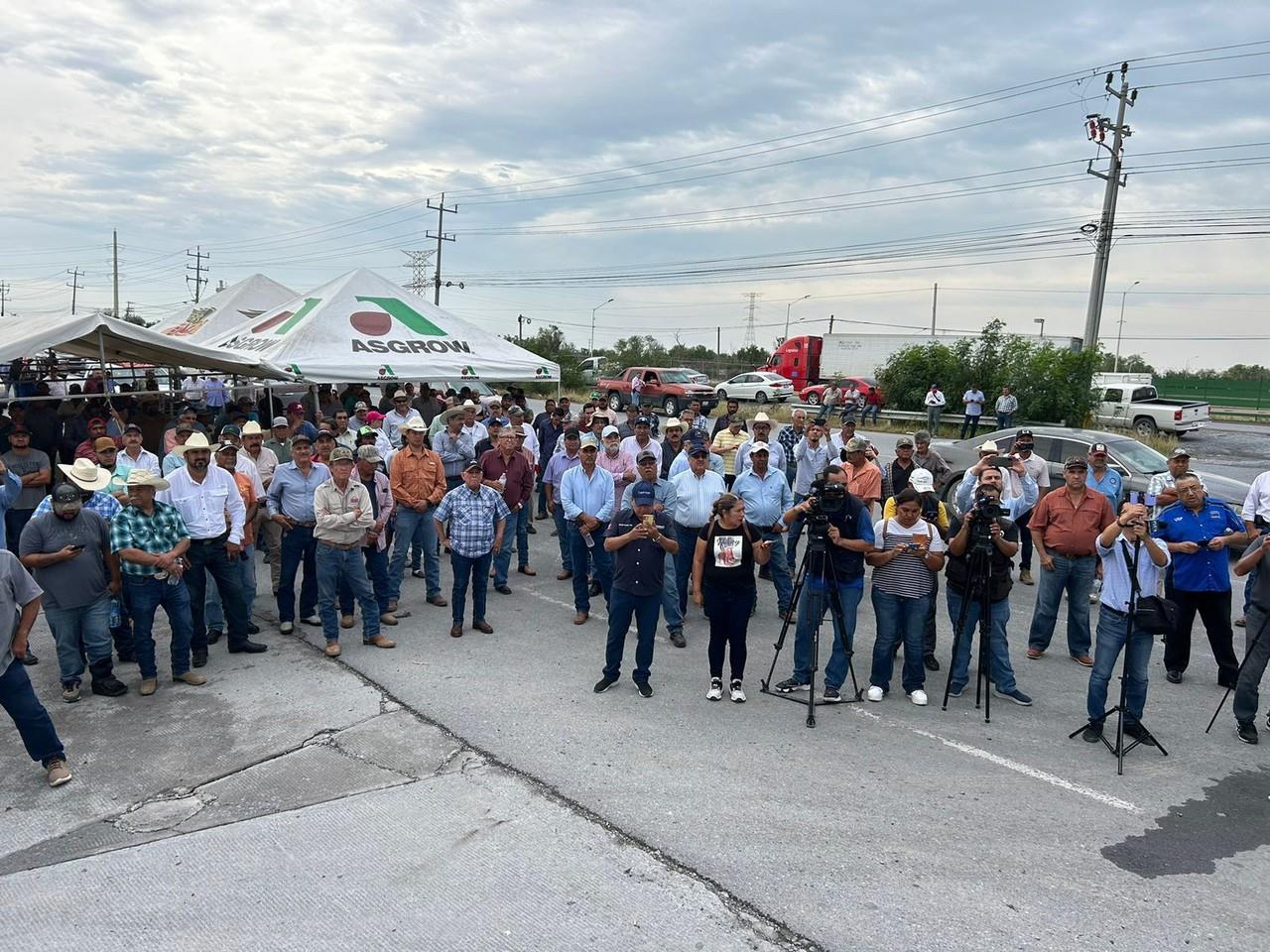 Manifestación de agricultores por crisis en la economía del campo