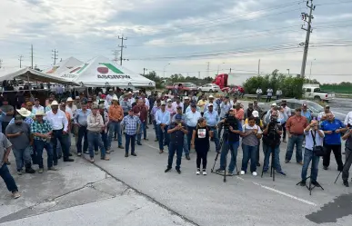 Manifestación de agricultores por crisis en la economía del campo