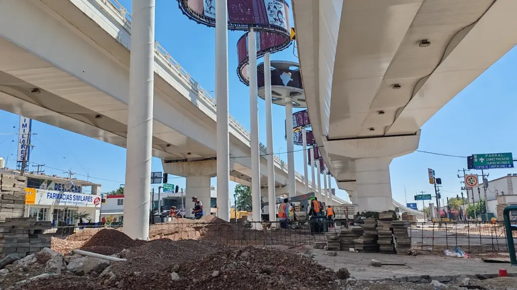 En marcha remodelación de espacio público bajo los Puentes Gemelos