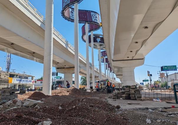 En marcha remodelación de espacio público bajo los Puentes Gemelos